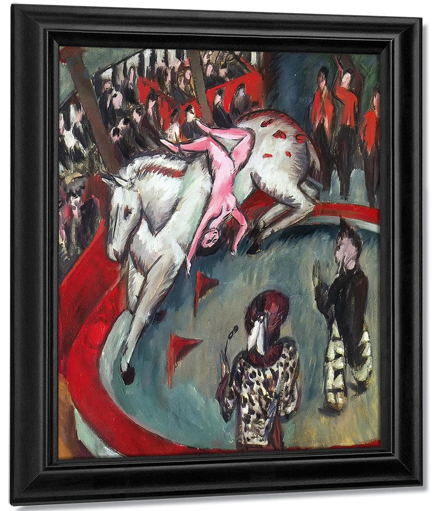 Circus (Circus Horsewoman) By Ernst Ludwig Kirchner Fine Art Print