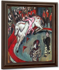 Circus (Circus Horsewoman) By Ernst Ludwig Kirchner Fine Art Print
