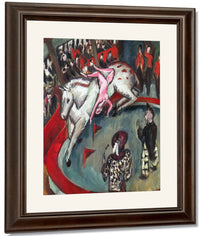 Circus (Circus Horsewoman) By Ernst Ludwig Kirchner Fine Art Print