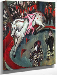 Circus (Circus Horsewoman) By Ernst Ludwig Kirchner Fine Art Print