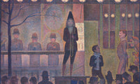 Circus Sideshow By Georges Pierre Seurat Fine Art Print