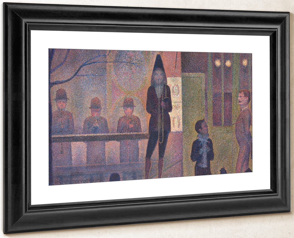 Circus Sideshow By Georges Pierre Seurat Fine Art Print