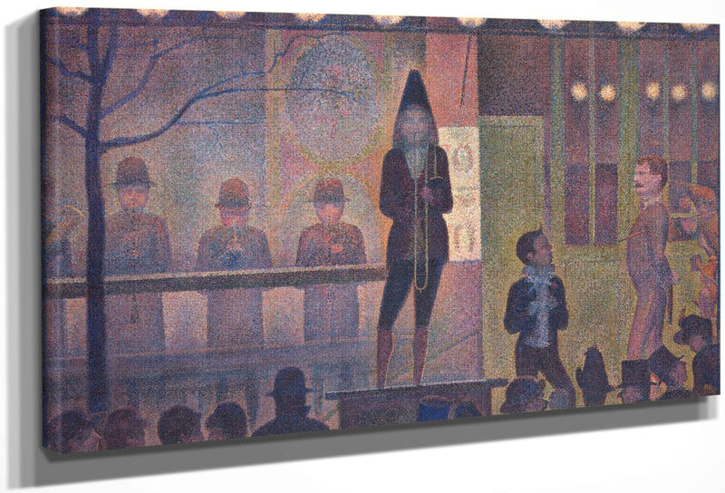 Circus Sideshow By Georges Pierre Seurat Fine Art Print