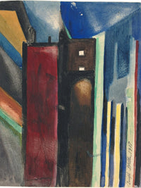 City Buildings, New York By Joseph Stella Fine Art Print