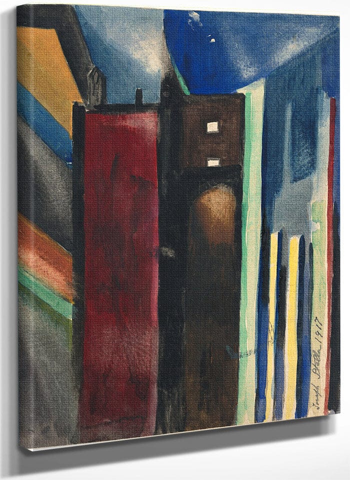 City Buildings, New York By Joseph Stella Fine Art Print