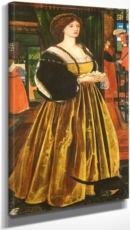 Clara Von Bork By Edward Coley Burne Jones Fine Art Print