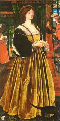 Clara Von Bork By Edward Coley Burne Jones Fine Art Print