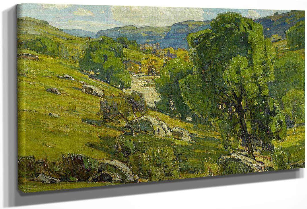Claremont Oaks By William Wendt Fine Art Print