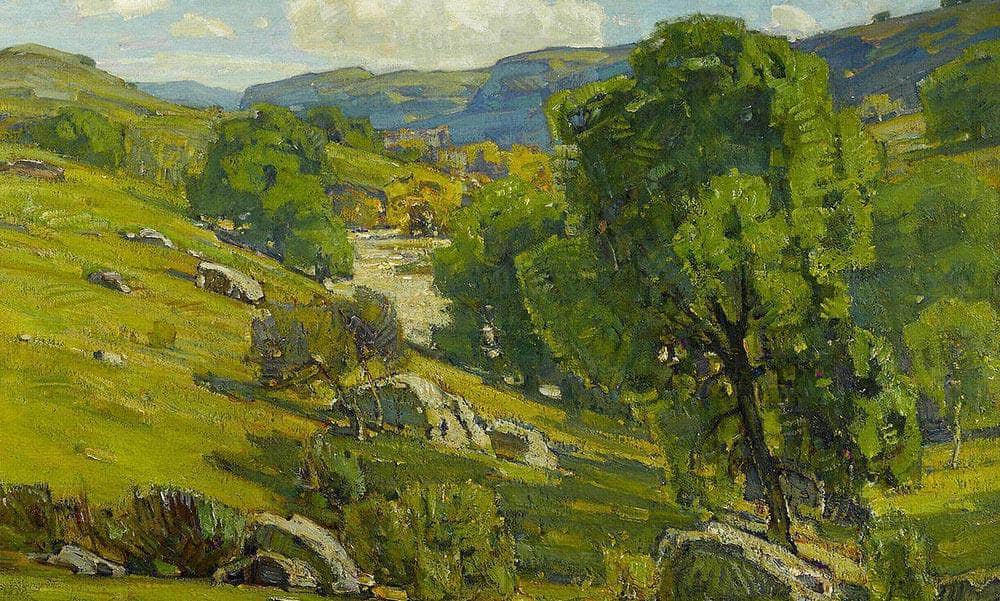 Claremont Oaks By William Wendt Fine Art Print