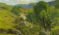 Claremont Oaks By William Wendt Fine Art Print