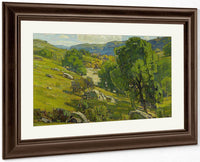 Claremont Oaks By William Wendt Fine Art Print
