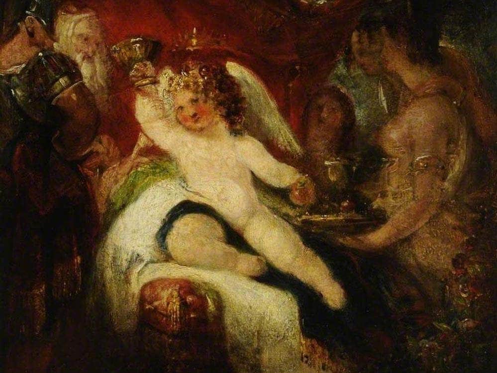 Classical Subject By William Etty Fine Art Print