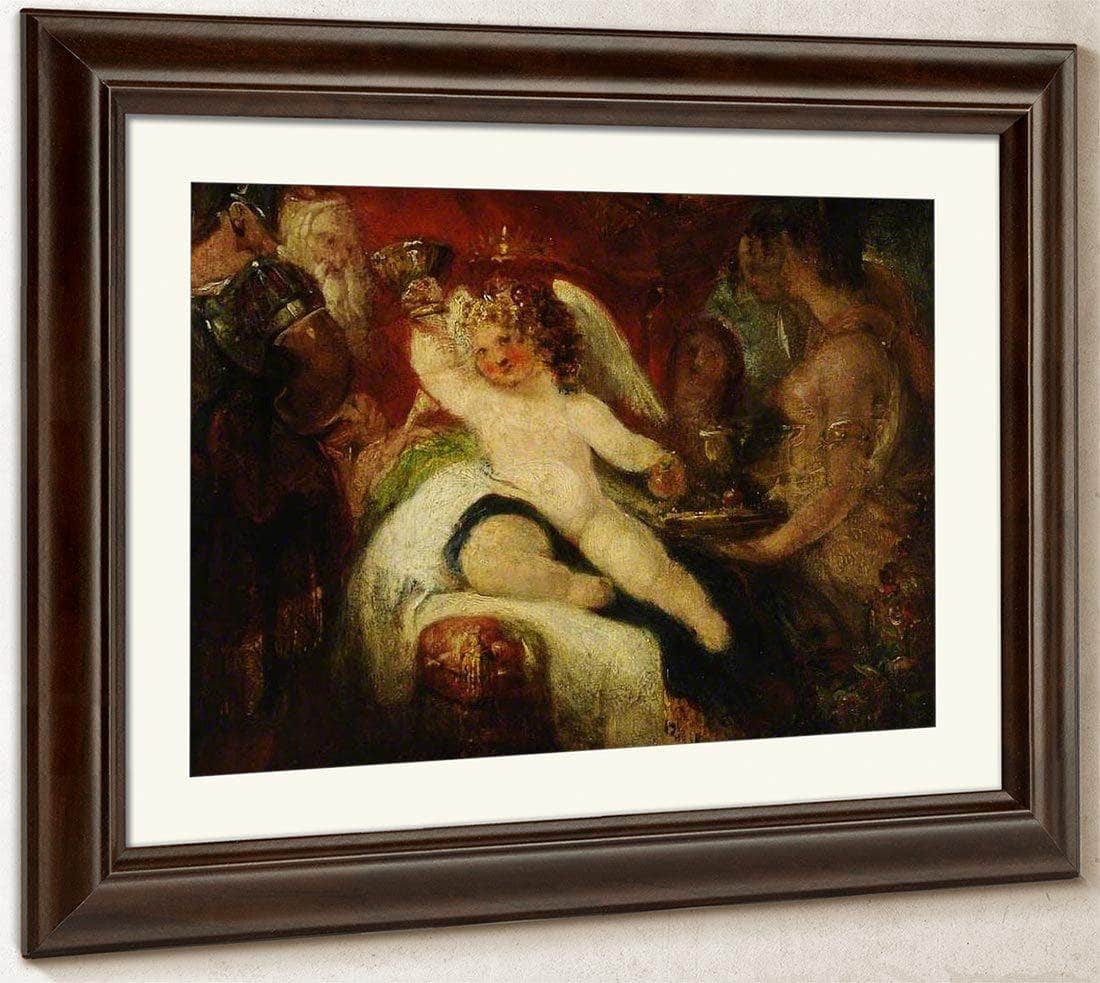 Classical Subject By William Etty Fine Art Print