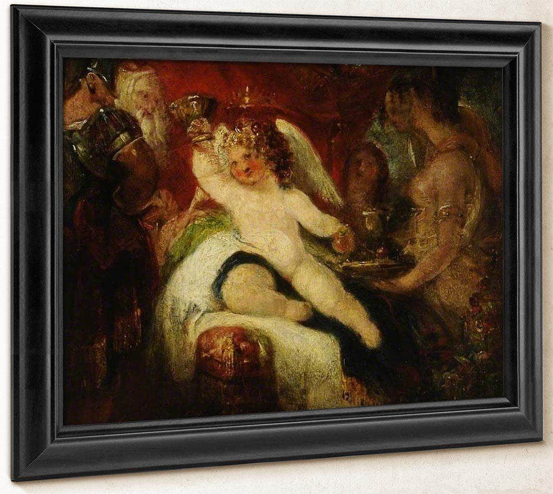 Classical Subject By William Etty Fine Art Print