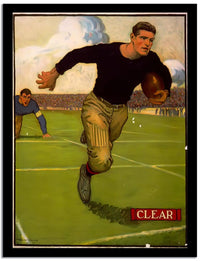 Clear  Vintage Poster Fine Art Print