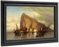 Clearing Storm At Gibraltar By Samuel Colman Fine Art Print