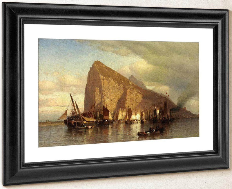 Clearing Storm At Gibraltar By Samuel Colman Fine Art Print