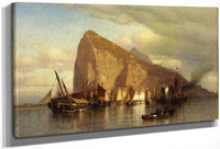 Clearing Storm At Gibraltar By Samuel Colman Fine Art Print
