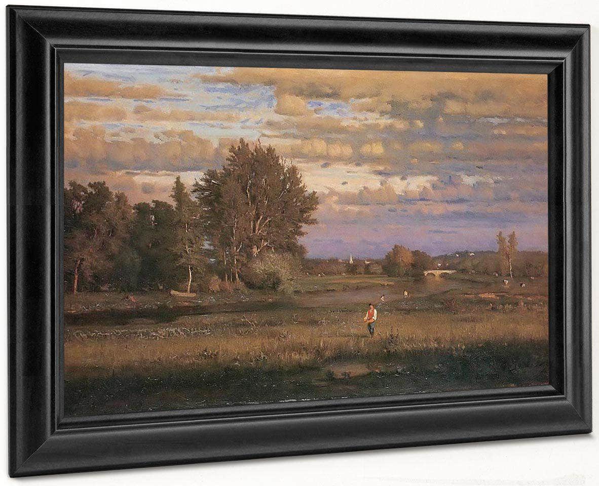 Clearing Up By George Inness Fine Art Print