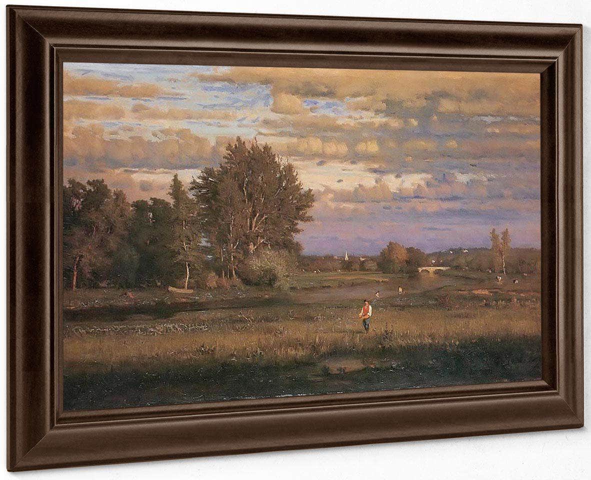 Clearing Up By George Inness Fine Art Print