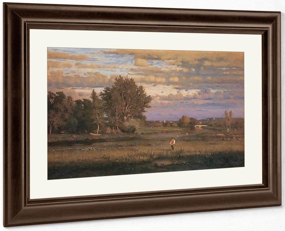 Clearing Up By George Inness Fine Art Print