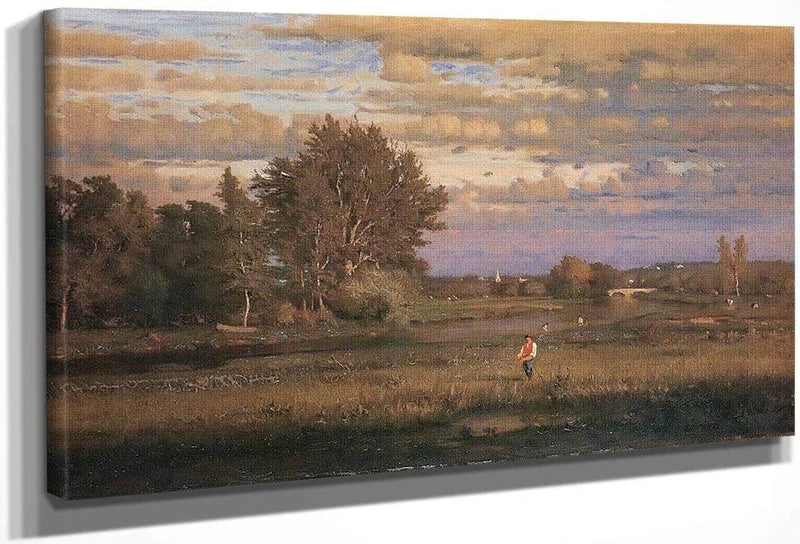 Clearing Up By George Inness Fine Art Print