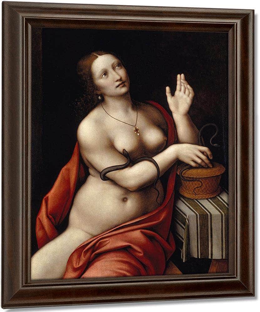 Cleopatra 1526 By Giampietrino Fine Art Print