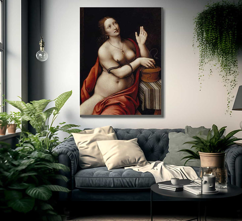 Cleopatra 1526 By Giampietrino Fine Art Print