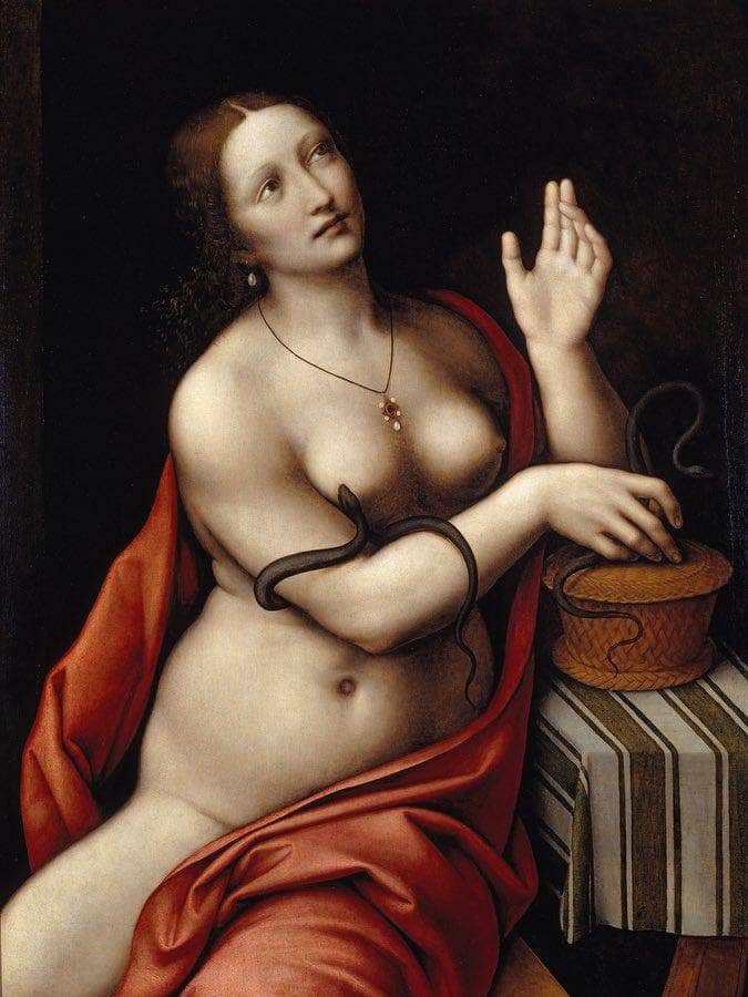 Cleopatra 1526 By Giampietrino Fine Art Print