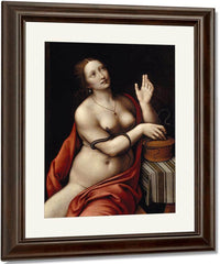 Cleopatra 1526 By Giampietrino Fine Art Print