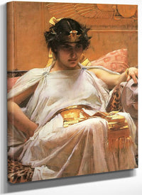 Cleopatra By John Waterhouse Fine Art Print