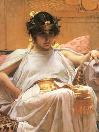 Cleopatra By John Waterhouse Fine Art Print