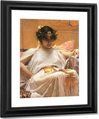 Cleopatra By John Waterhouse Fine Art Print