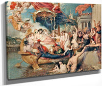 Cleopatra's Arrival In Cilicia By William Etty Fine Art Print