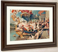 Cleopatra's Arrival In Cilicia By William Etty Fine Art Print