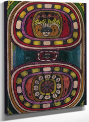 Cleopatra St Adolf Ring Giant City In India 1915 By Adolf Wolfli Fine Art Print