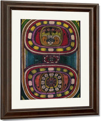 Cleopatra St Adolf Ring Giant City In India 1915 By Adolf Wolfli Fine Art Print