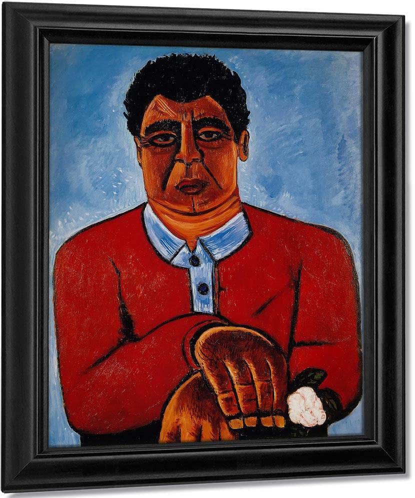 Cleophas Master Of The Gilda Grey By Marsden Hartley Fine Art Print