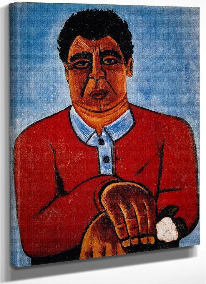 Cleophas Master Of The Gilda Grey By Marsden Hartley Fine Art Print