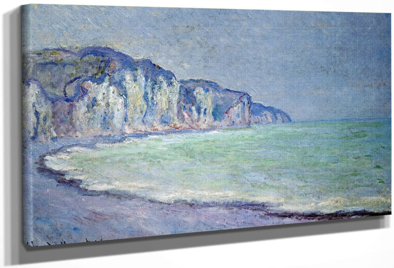 Cliffs At Pourville By Claude Monet Fine Art Print