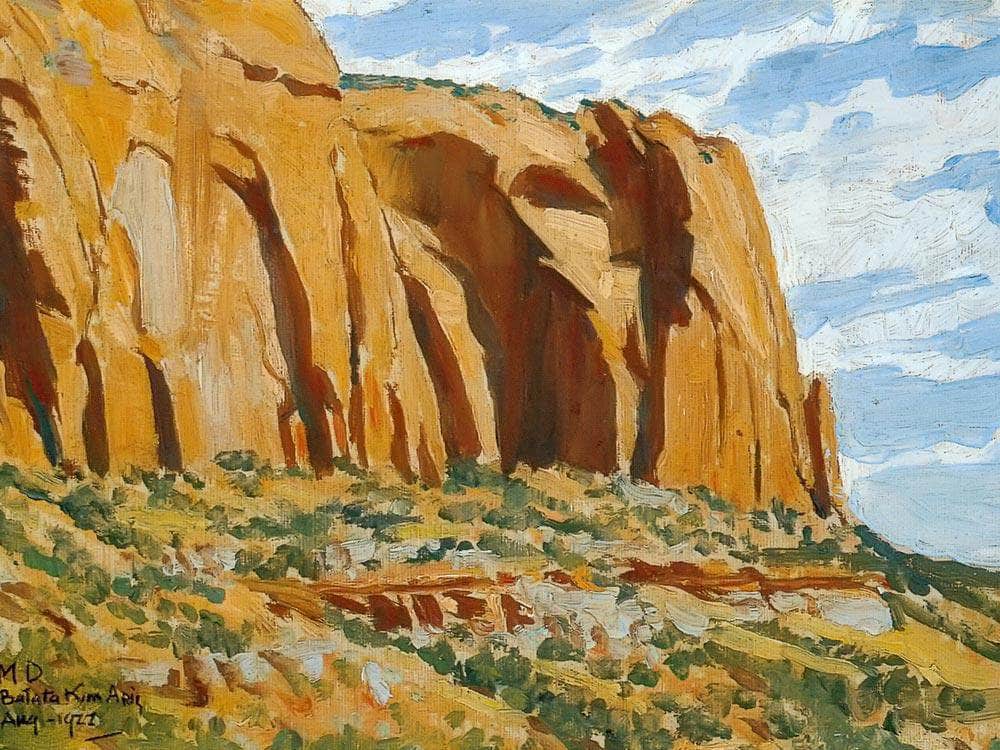 Cliffs Of Betatakin By Maynard Dixon Fine Art Print