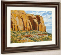Cliffs Of Betatakin By Maynard Dixon Fine Art Print