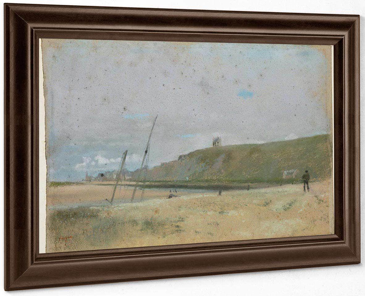 Cliffs On The Edge Of The Sea By Edgar Degas Fine Art Print
