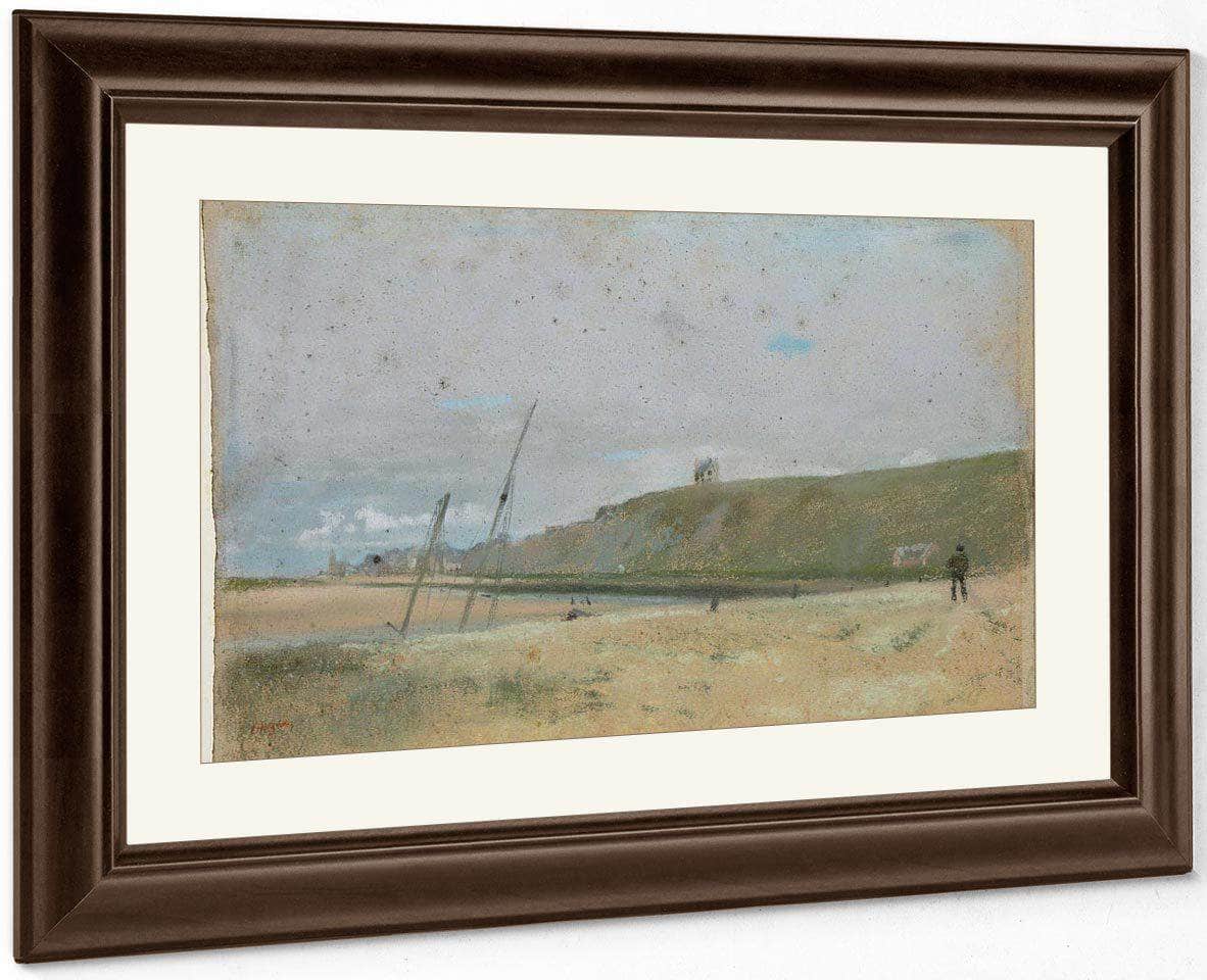 Cliffs On The Edge Of The Sea By Edgar Degas Fine Art Print