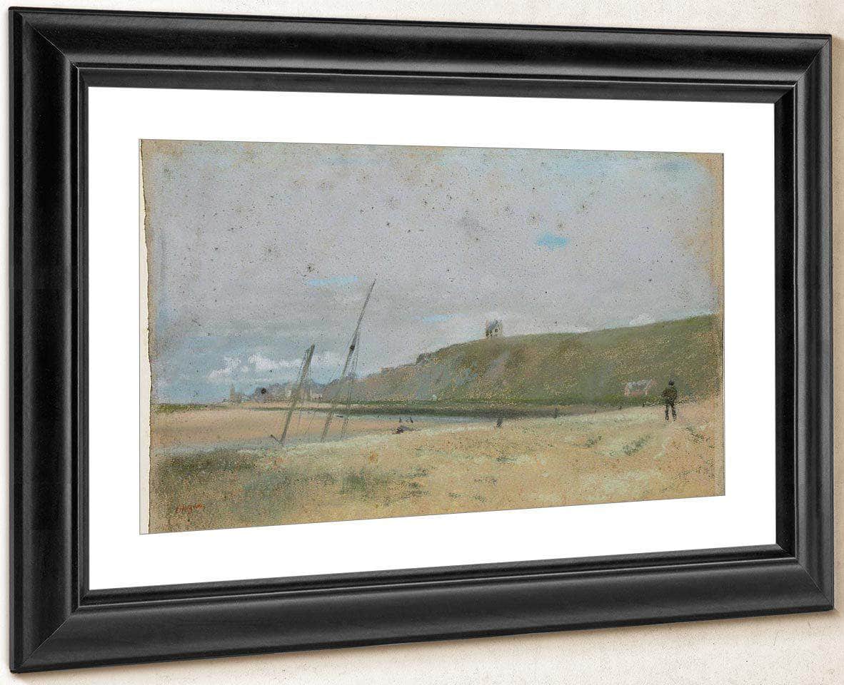 Cliffs On The Edge Of The Sea By Edgar Degas Fine Art Print