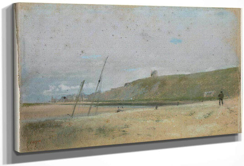 Cliffs On The Edge Of The Sea By Edgar Degas Fine Art Print