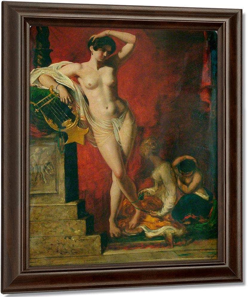 Clio By William Etty Fine Art Print
