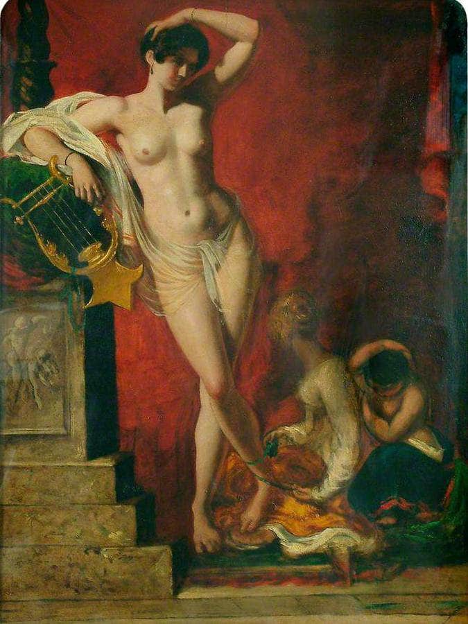 Clio By William Etty Fine Art Print