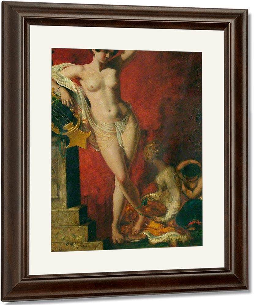 Clio By William Etty Fine Art Print