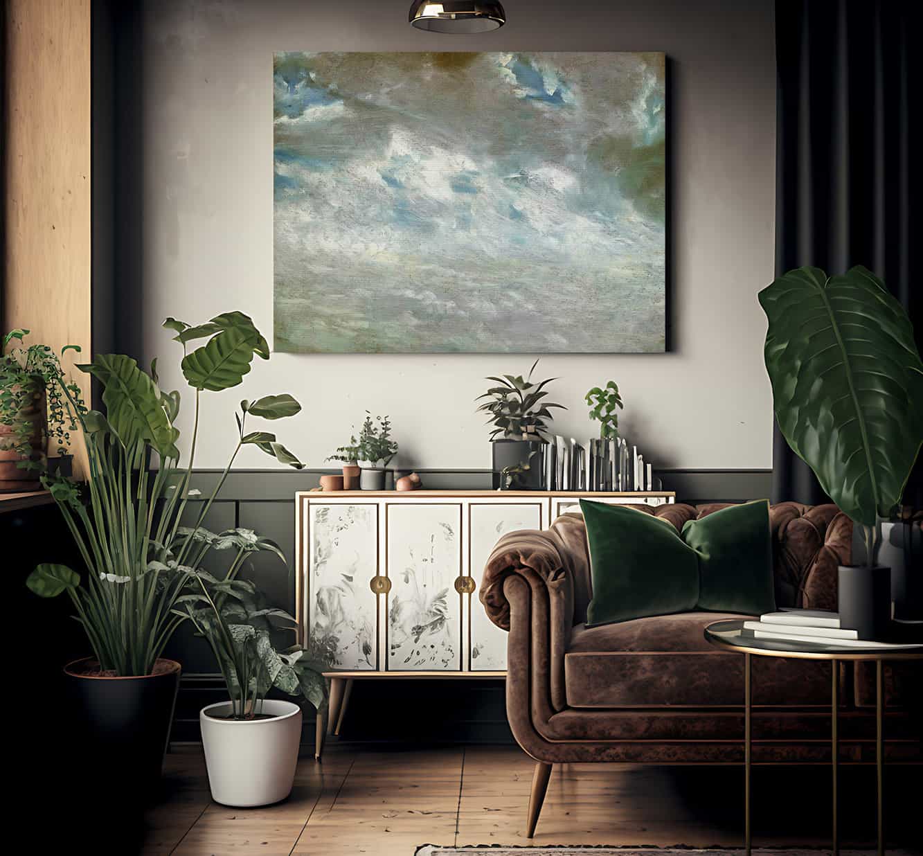 Cloud Study By John Constable Fine Art Print